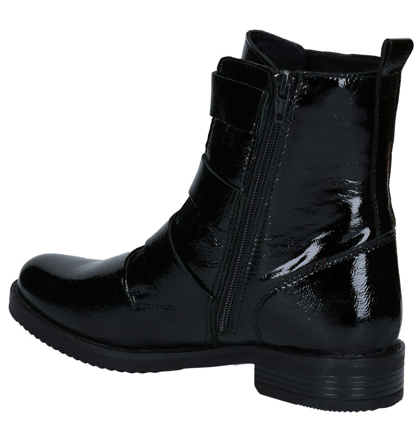 Poelman Conan Zwarte Boots in lak (291393)