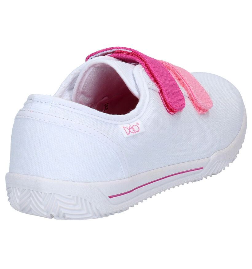 Deto Witte Sportschoenen voor meisjes (293534) - geschikt voor steunzolen