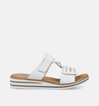 Rieker Nu-pieds Blanc