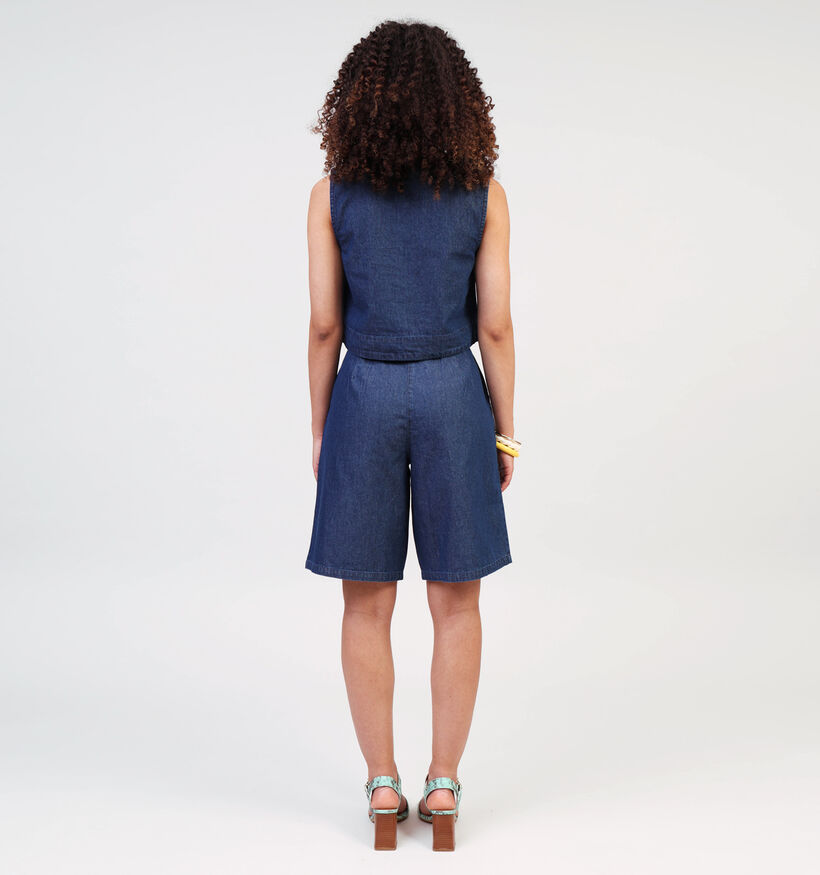 Pieces Tenim Blauwe Jeans Bermuda voor dames (357396)