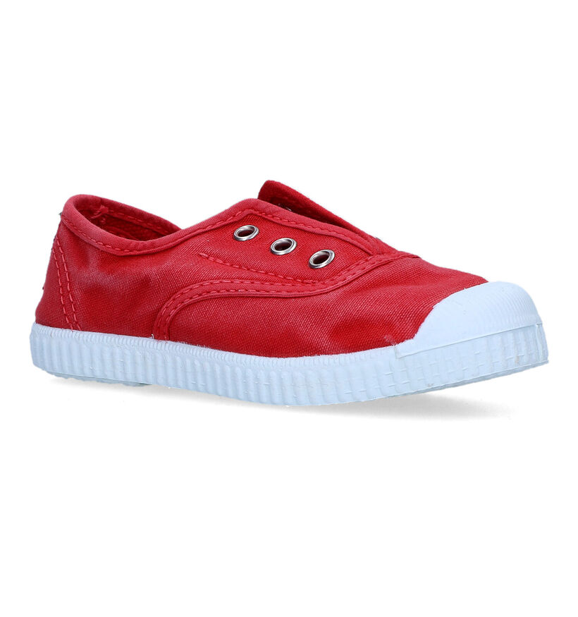 Cienta Slip-ons en Bleu pour filles, garçons (324049) - pour semelles orthopédiques