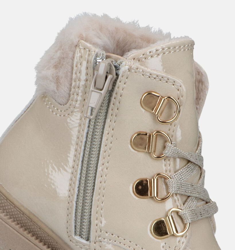 Milo & Mila Boots pour bébé en Beige pour filles (329506)