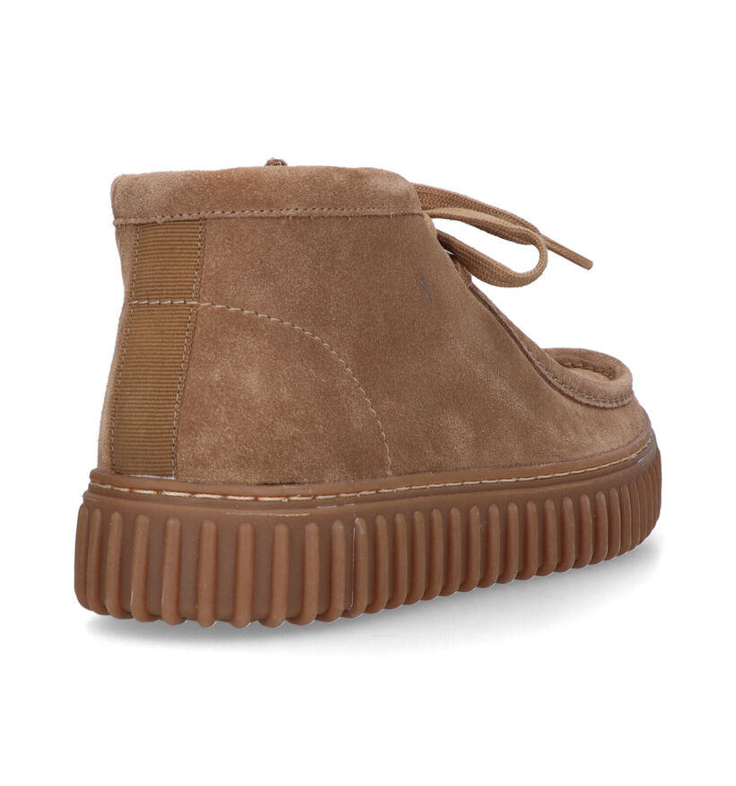 Clarks Torhill Bruine Hoge schoenen voor heren (330668) - geschikt voor steunzolen