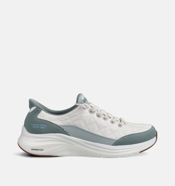 Skechers Low Sneakers Zwart/Wit/Roze