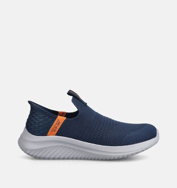 Skechers Hands Free Slip-ins Low Baskets Bleu/Rouge