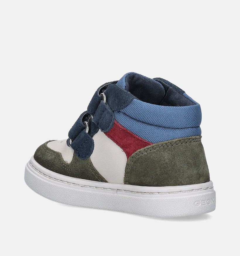 Geox Nashik Kaki Bottines voor jongens (344553) - geschikt voor steunzolen