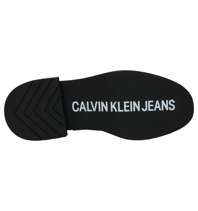 Calvin Klein Nannie Bottines en Noir en cuir (255822)