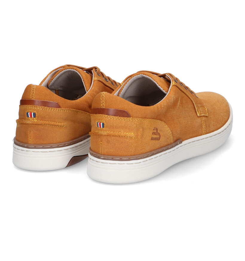 Bullboxer Chaussures à lacets en Rouge pour hommes (302204) - pour semelles orthopédiques