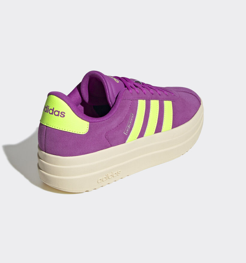 adidas VL Court Bold Baskets en Mauve pour femmes (350167)