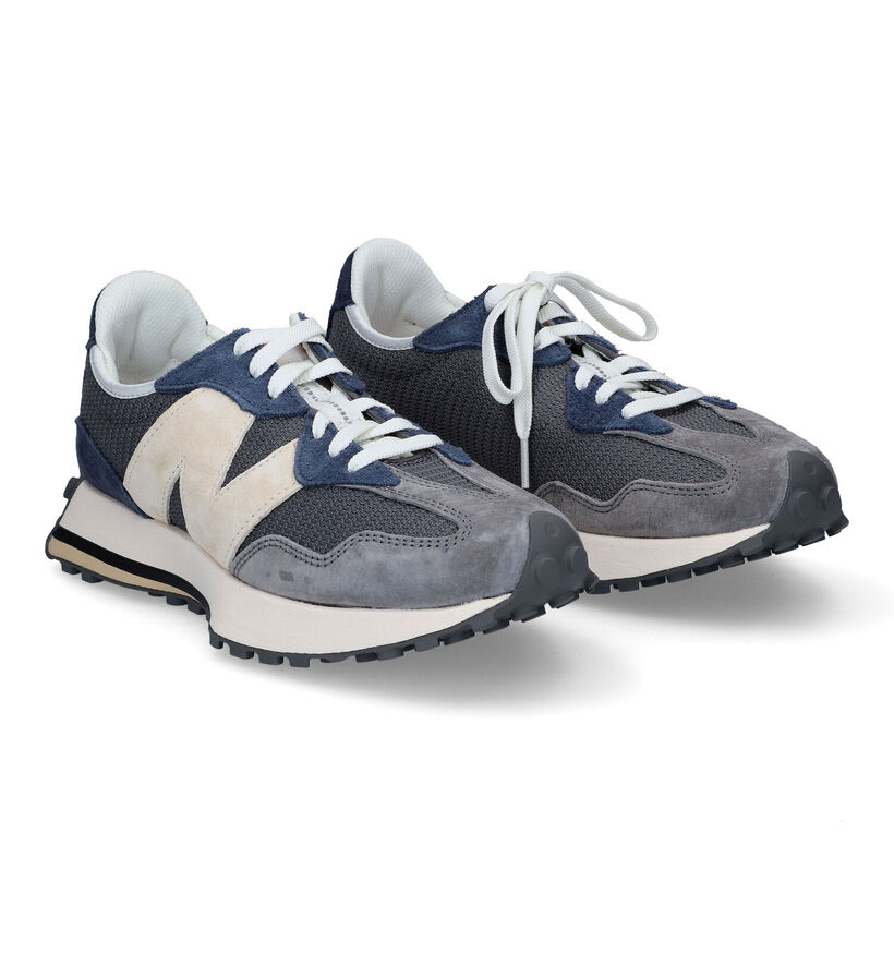 New Balance MS327 Baskets en Gris pour hommes (301736) - pour semelles orthopédiques