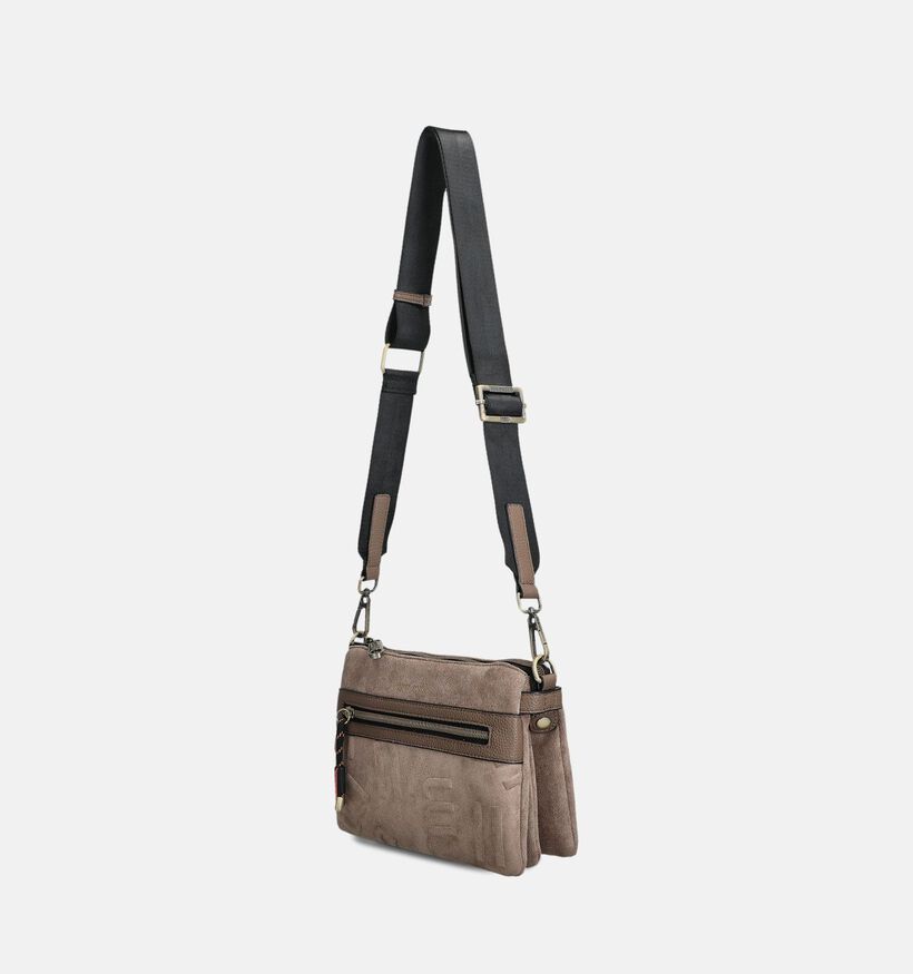 Pepe Moll Cayetana Bruine Crossbody Tas voor dames (365692)