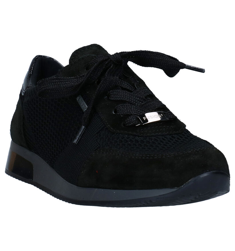 Ara Lissabon Gore Tex Chaussures à Lacets en Noir en daim (282786)