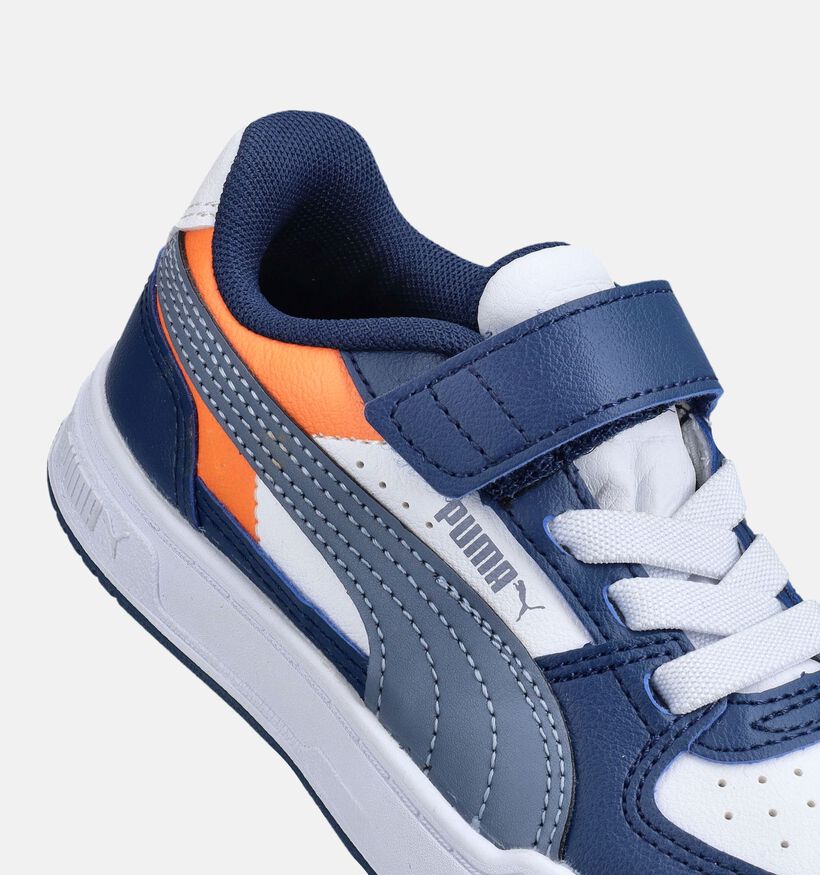 Puma Caven Baskets basses en Bleu pour filles, gar&ccedil;ons (366657) - pour semelles orthop&eacute;diques