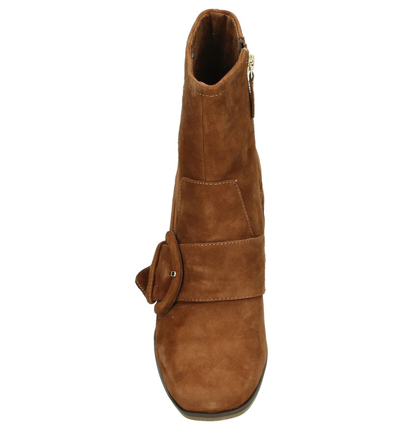 Tamaris Bottes basses en Cognac en daim (186816)