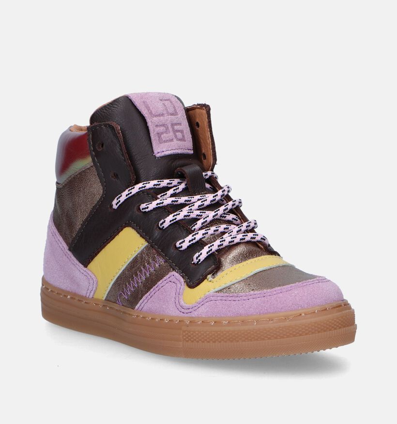 Little David Promise Paarse Sneakers voor meisjes (349381) - geschikt voor steunzolen