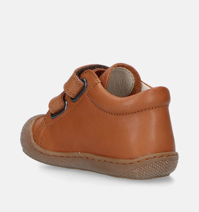 Naturino Cocoon Bruine Babyschoenen voor jongens, meisjes (347607) - geschikt voor steunzolen