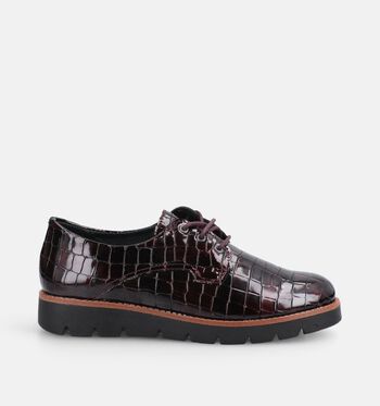 Solemade Low Lage schoenen Zwart/Bordeaux