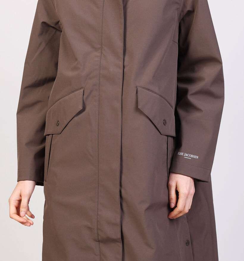 Ilse Jacobsen Daybreak 03 Imperméable Softshell en Marron Ilse Jacobsen Daybreak 03 Imperméable Softshell en Marron pour femmes (365621)