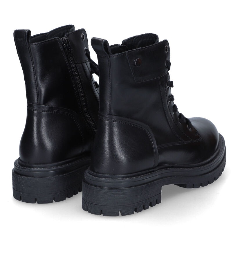 Geox Boots à lacets en Noir pour femmes (294024)