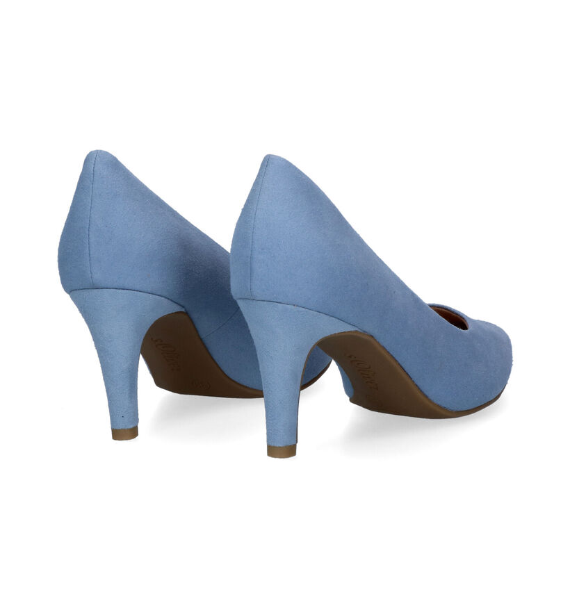 s.Oliver Escarpins classiques en Bleu clair pour femmes (310112)