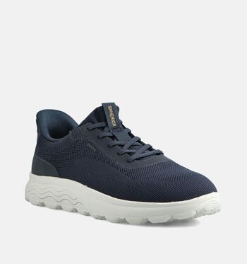 Geox Fast-In System Sneakers Black/Blauw