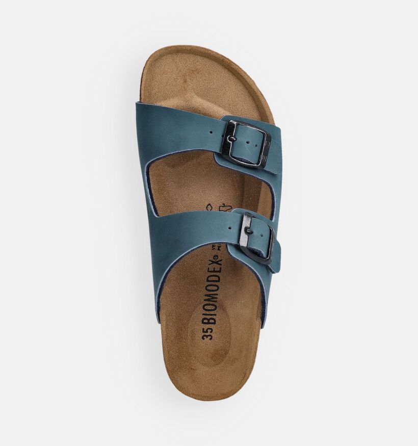 Biomodex Nu-pieds en Bleu fonc&eacute; pour filles, gar&ccedil;ons (373065)