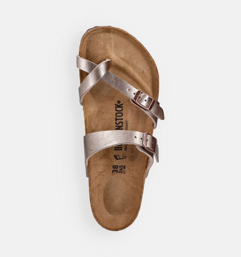 Birkenstock Mayari Tongs en Taupe pour femmes (369528)