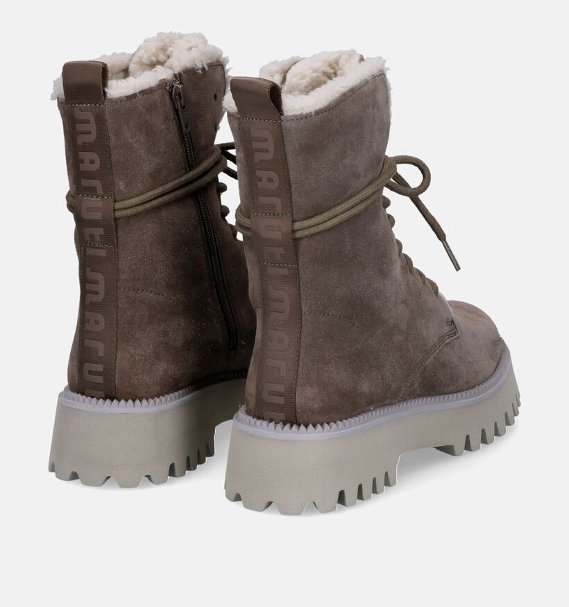 Maruti Emily Bottines en Beige pour femmes (314975)