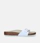 Birkenstock Madrid Birko-Flor Witte Slippers voor dames (338044)