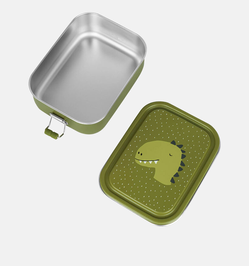 Trixie Mr. Dino Groene Kleine Brooddoos voor meisjes, jongens (350015)
