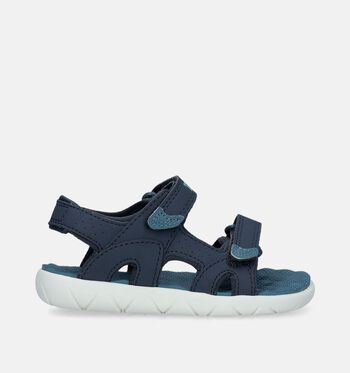 Sandales de marche bleu