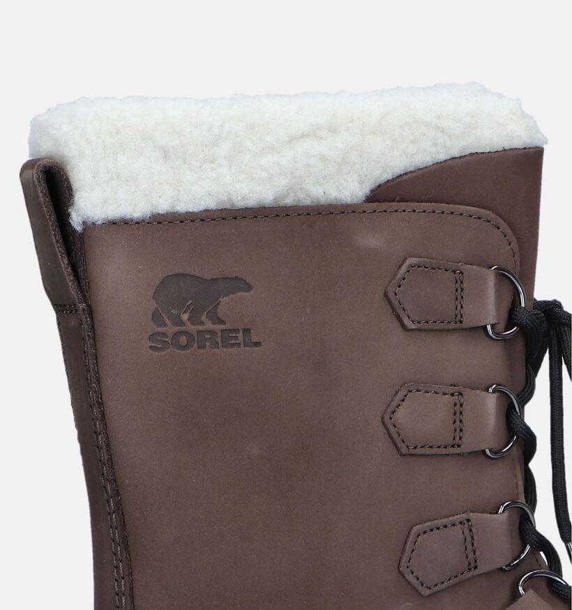 Sorel Caribou Bottes de neige en Brun pour hommes (344835)