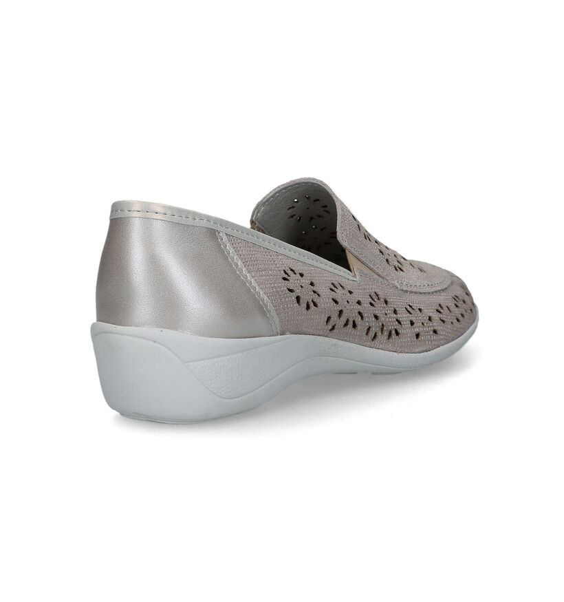 Solemade Berta Chaussures à enfiler en Or pour femmes (324345) - pour semelles orthopédiques
