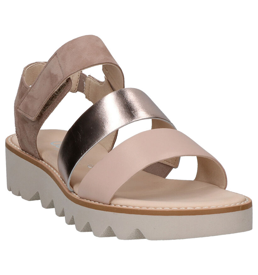 Gabor Sandales en Rose en cuir (271603)