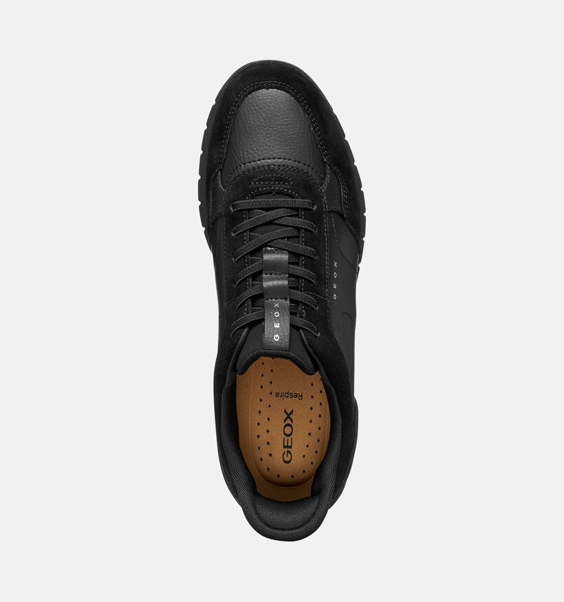 Geox Flextridezero Plus Zwarte Schoenen met Elastiek voor heren (376363) - geschikt voor steunzolen