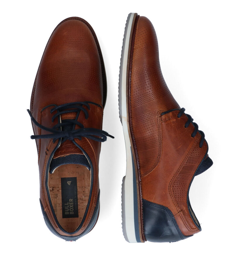 Bullboxer Cognac Veterschoenen voor heren (332431)