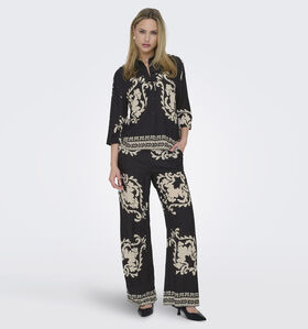 JDY Lange Wijde Broek L32 Zwart voor dames (359127)