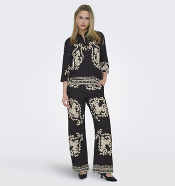 Geklede broek zwart L32