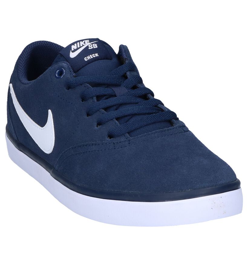 Nike SB Check Solar Kaki Sneakers in daim (262225)