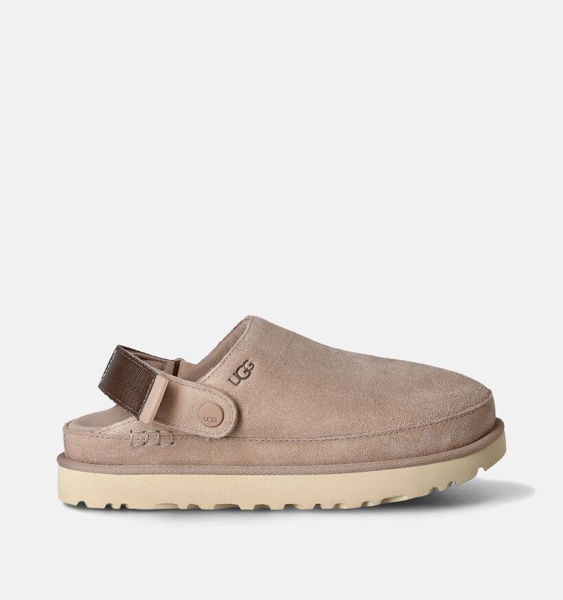 UGG Goldenstar Clog Nu-pieds en Beige pour femmes (352812)