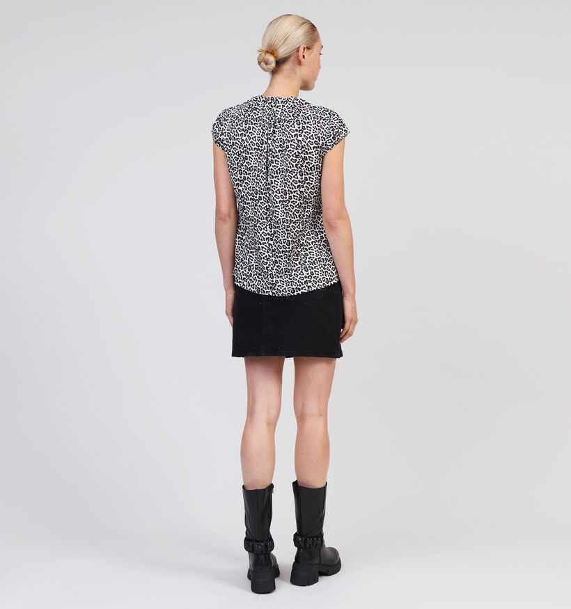 comma Bruine Blouse voor dames (345704)