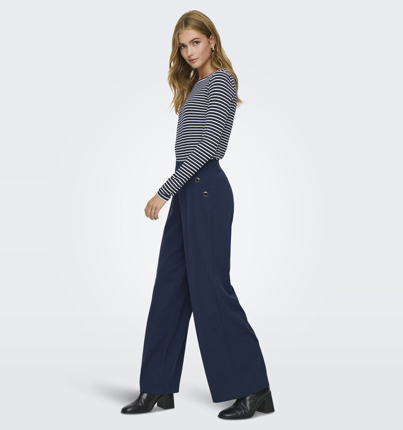 JDY Geggo Life Buttons Donkerblauwe Broek L32 voor dames (367874)