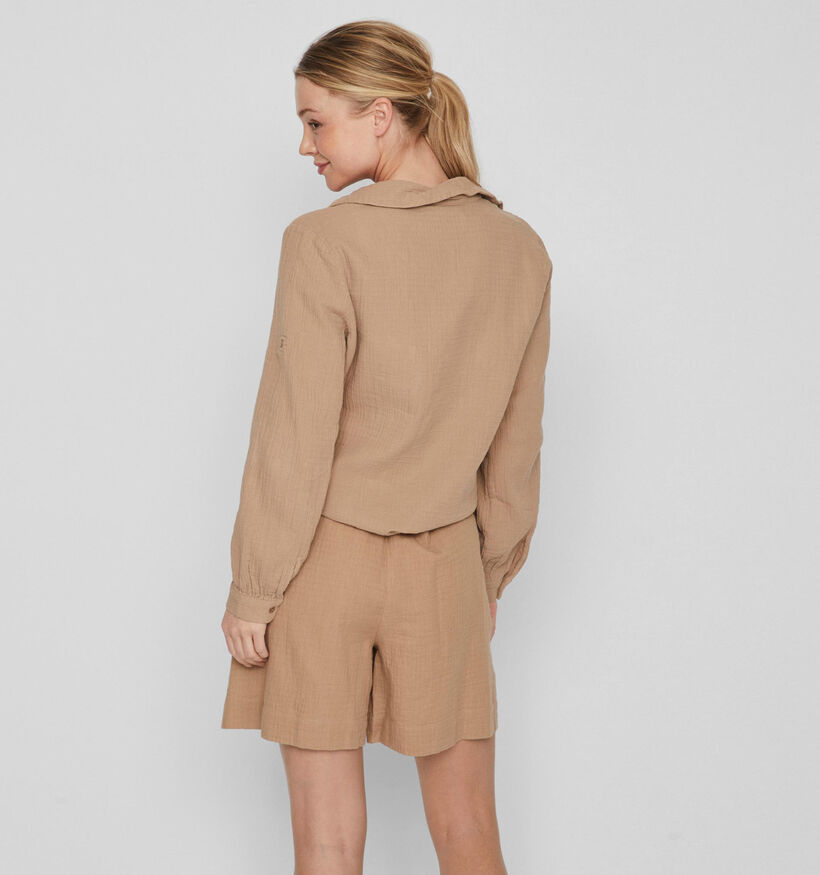 Vila Lania Beige Hemd voor dames (330978)