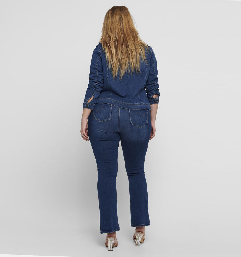 ONLY Carmakoma Wespa Veste en jeans en Bleu pour femmes (351423)