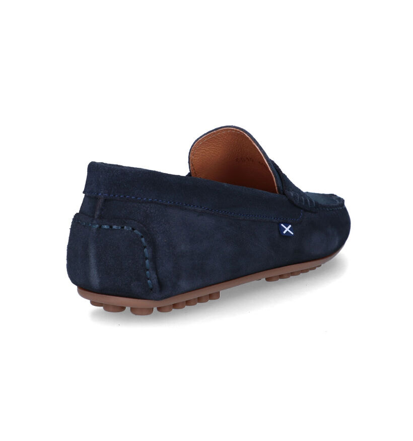 Scapa Chaussures à enfiler en Bleu pour hommes (323782) - pour semelles orthopédiques