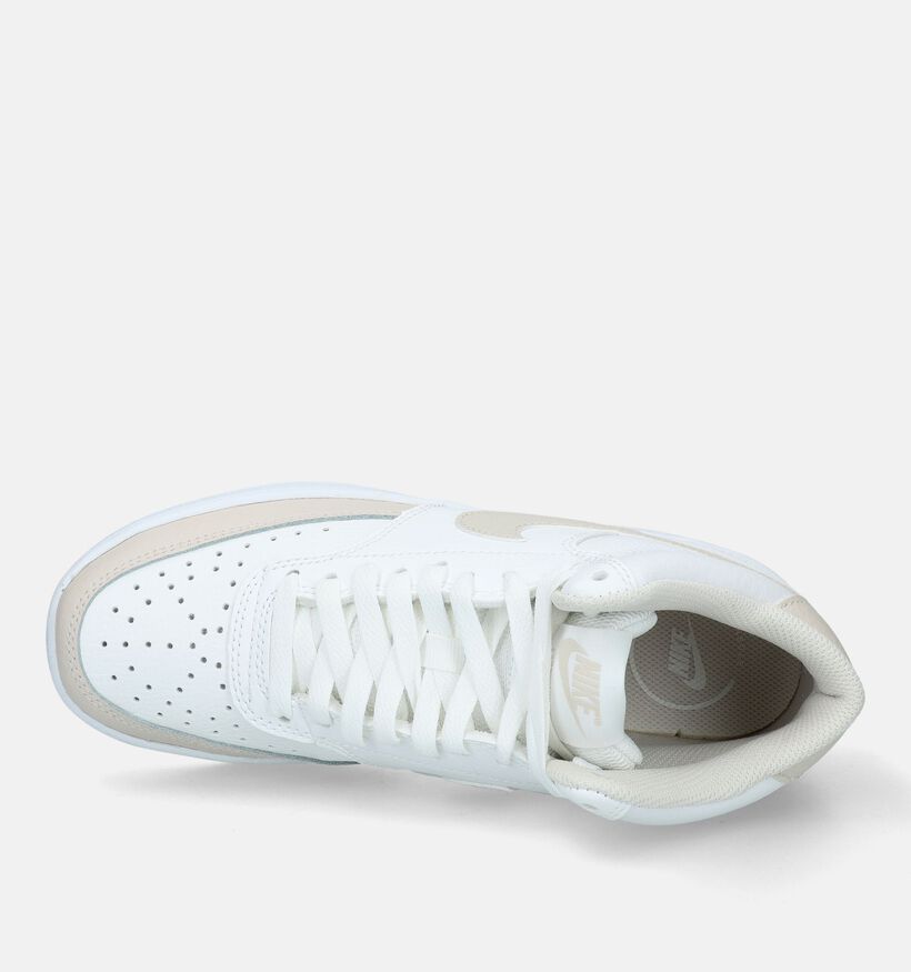 Nike Court Vision Mid Witte Sneakers voor dames (332457)