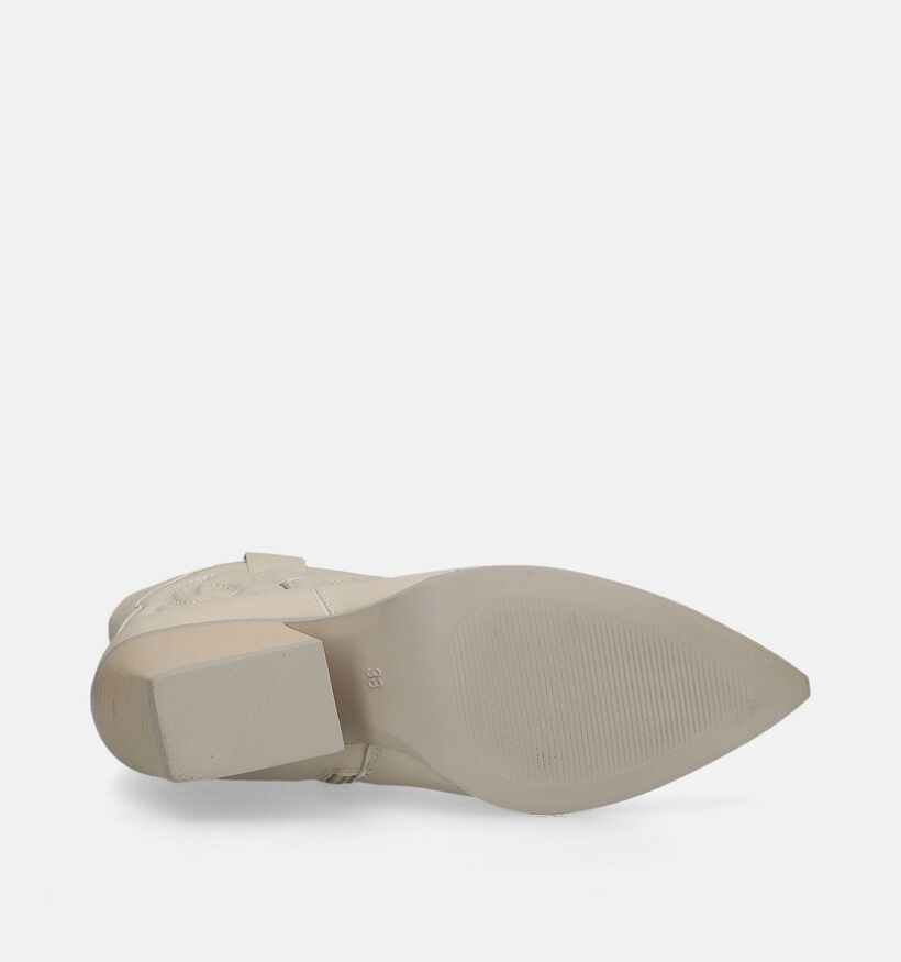 Posh by Poelman Ecru Cowboylaarzen voor dames (331356)