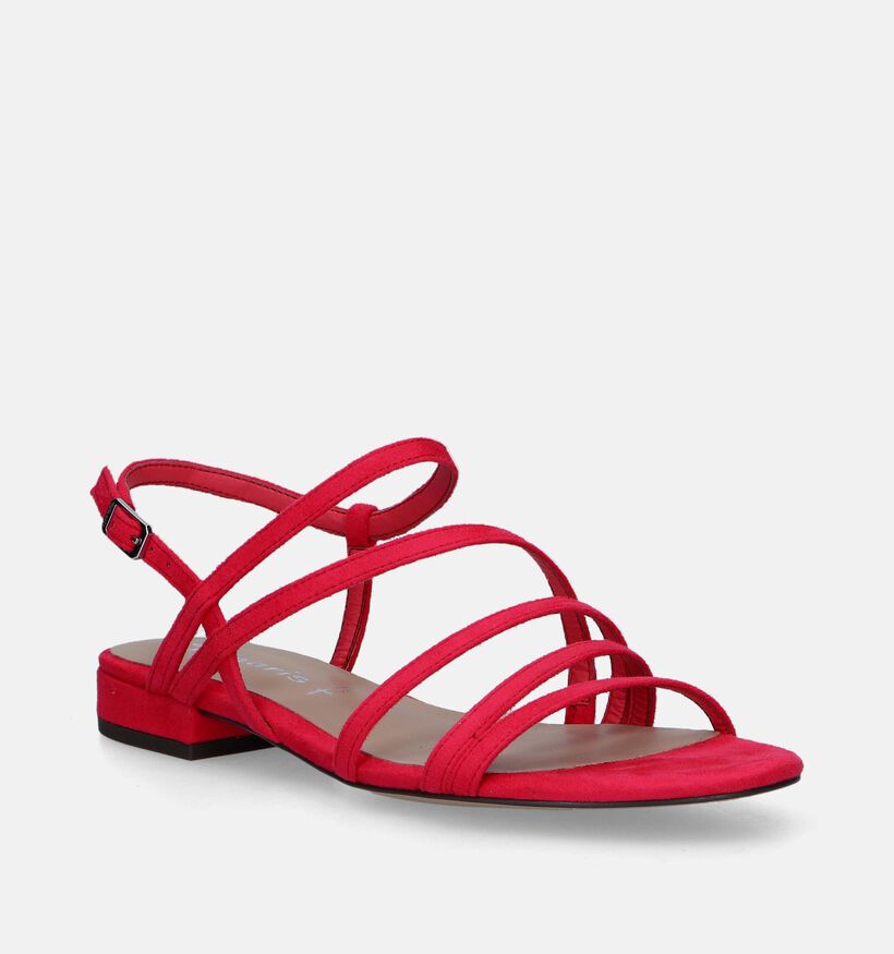Tamaris Sandales plates en Fuchsia pour femmes (338253)