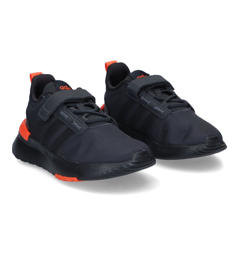 adidas Racer TR21 I Zwarte Sneakers voor jongens (311322) - geschikt voor steunzolen