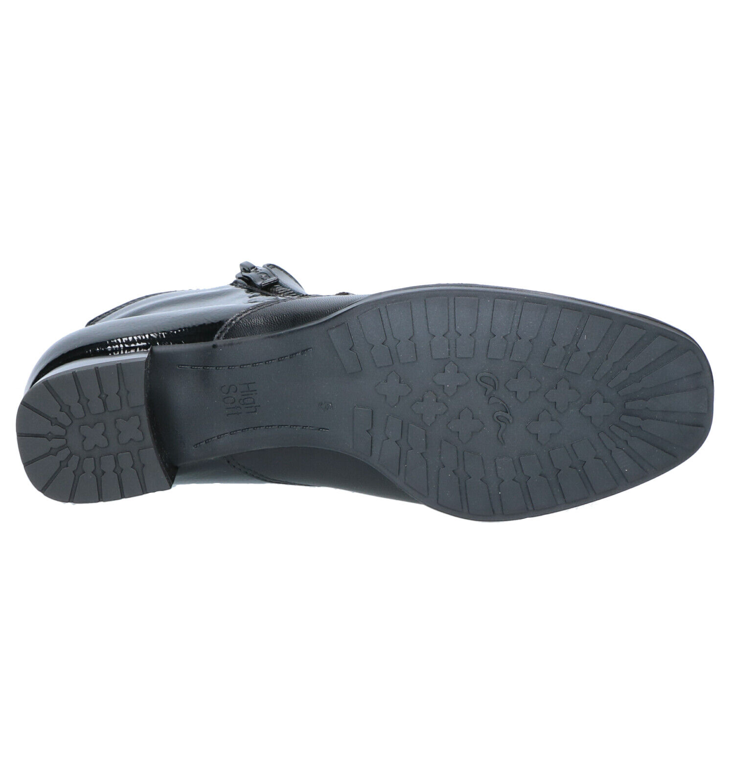 Ara High Soft Zwarte Enkellaarzen Dames Enkellaarsjes Online op TORFS.BE